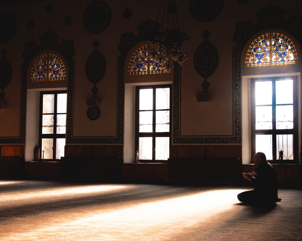 Muslim Pray on Mosque