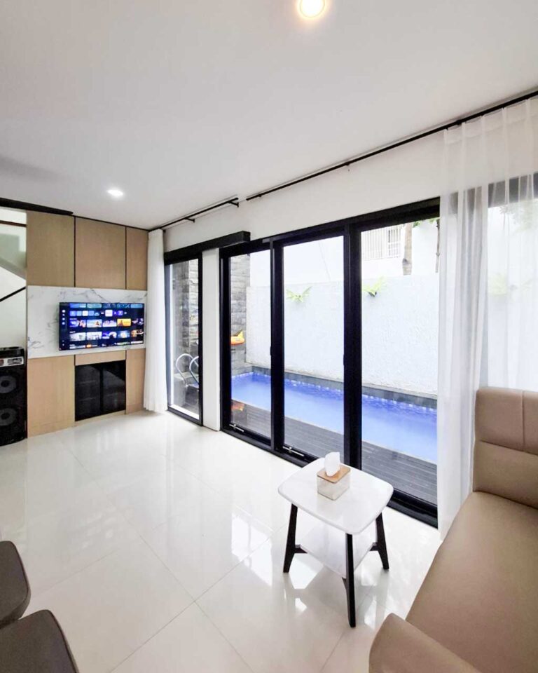 Villa 3 Kamar Full AC Dekat BNS